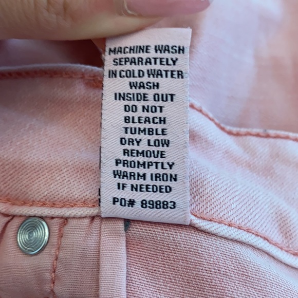 Celebrity “Pink Quartz” Pink Denim Shorts, Plus Size - Picture 11 of 11